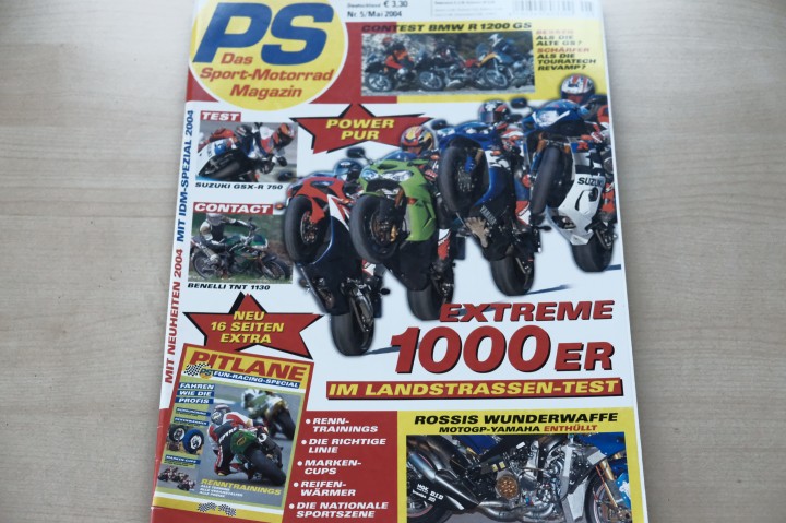 Deckblatt PS Sport Motorrad (05/2004)